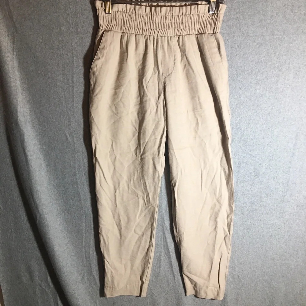 Womens A New Day Pants Trousers Tan Neutral Work Office Career Capsule Wardrobe
